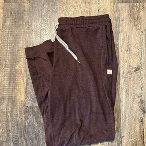 Vuori Dark Brown Track Pants